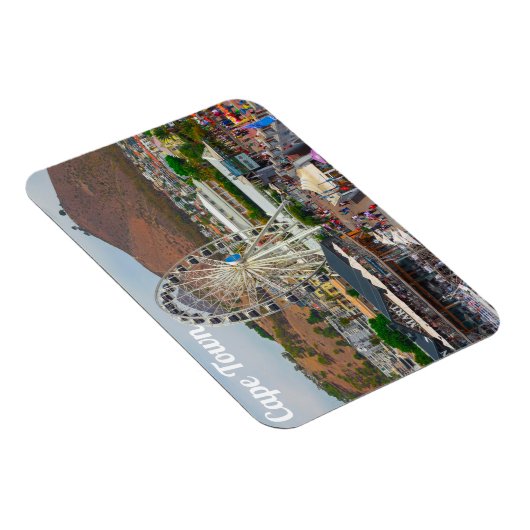 Kaapstad Tafelberg Waterfront Cityscape Magneet (Rechterzijde)