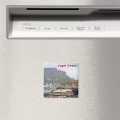 Kaapstad Tafelberg Waterfront Cityscape Magneet (Insitu (Vaatwasser))
