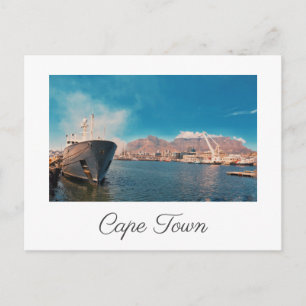 Kaapstad Tafelberg Waterfront Harbour Briefkaart