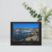 Kaapstad Tafelberg Waterfront Harbour Briefkaart (Staand voorkant)