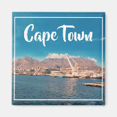 Kaapstad Tafelberg Waterfront Harbour Magneet (Voorkant)