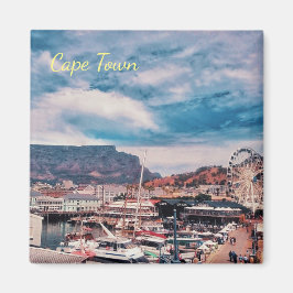 Kaapstad Tafelberg ZA Landschap Magneet