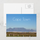 Kaapstad Tafelberg ZA Zuid-Afrika Briefkaart (Voorkant / Achterkant)