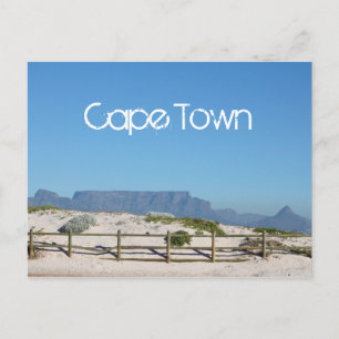 Kaapstad Tafelberg ZA Zuid-Afrika Briefkaart