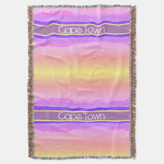 Kaapstad Tafelberg ZA Zuid-Afrika Deken (Voorkant Verticaal)