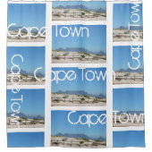 Kaapstad Tafelberg ZA Zuid-Afrika Douchegordijn (Voorkant)