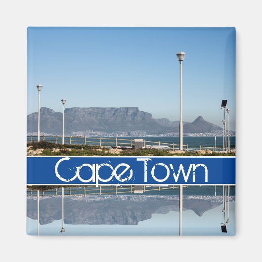 Kaapstad Tafelberg ZA Zuid-Afrika Magneet (Voorkant)