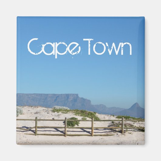 Kaapstad Tafelberg ZA Zuid-Afrika Magneet (Voorkant)