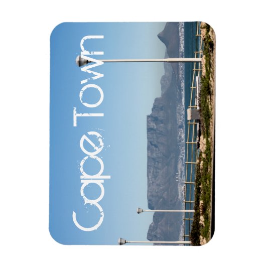 Kaapstad Tafelberg ZA Zuid-Afrika Magneet (Verticaal)