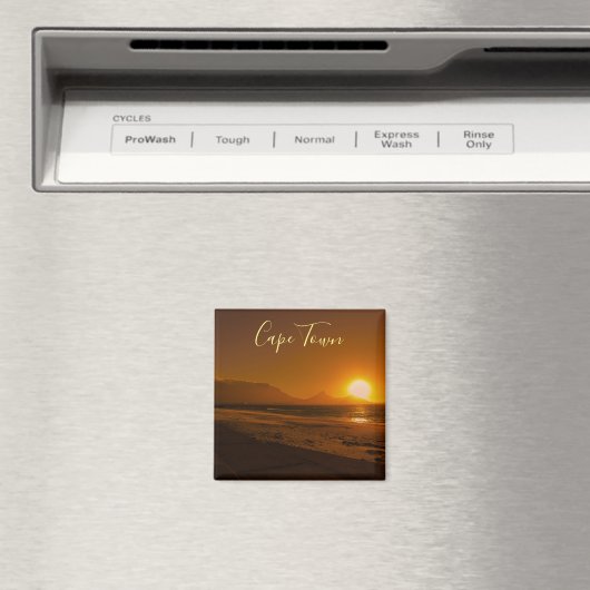 Kaapstad Tafelberg - zonnemagneet Magneet (Insitu (Vaatwasser))