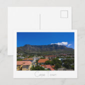 Kaapstad Tafelberg Zuid-Afrika Briefkaart (Voorkant / Achterkant)