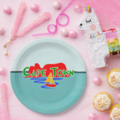 Kaapstad Tafelberg Zuid-Afrika Papieren Bordje (Feest)