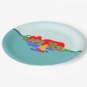 Kaapstad Tafelberg Zuid-Afrika Papieren Bordje (Gekanteld)