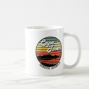 Kaapstad Tafelberg Zuid-Afrika Vintage Koffiemok