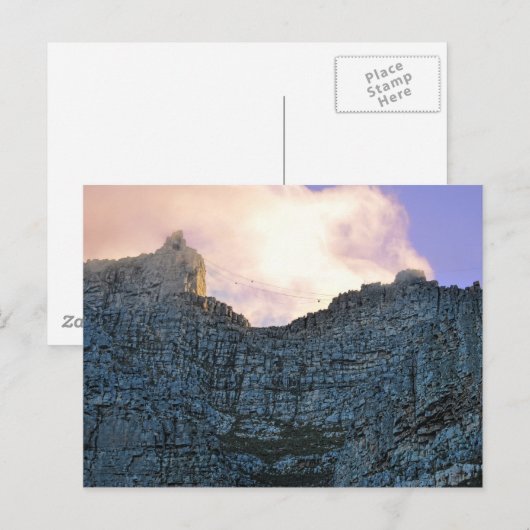 Kaapstad — Tafelgebergte Briefkaart (Voorkant / Achterkant)