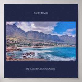 Kaapstad Tafelgebergte Poster Uitzicht