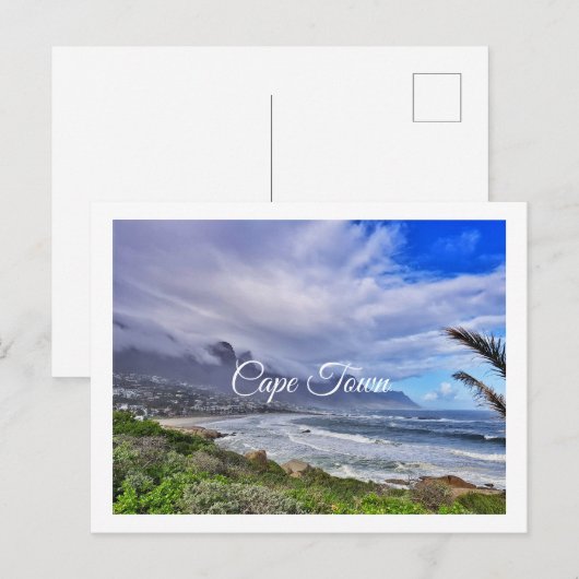 Kaapstad Tafelkamp Briefkaart (Voorkant / Achterkant)
