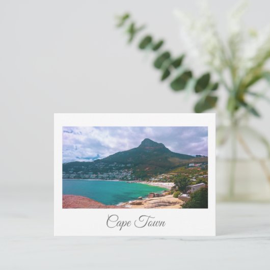 Kaapstad Tafelkamp Briefkaart (Staand voorkant)