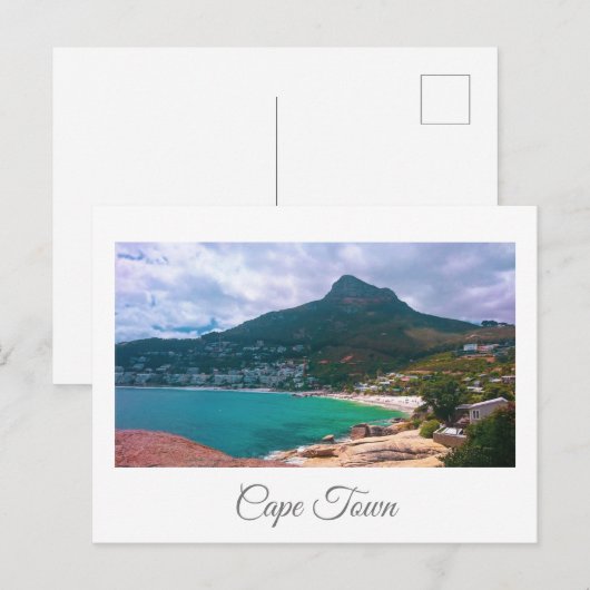 Kaapstad Tafelkamp Briefkaart (Voorkant / Achterkant)