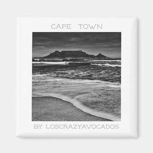 Kaapstad Tafelmoerasmug Magneet (Voorkant)