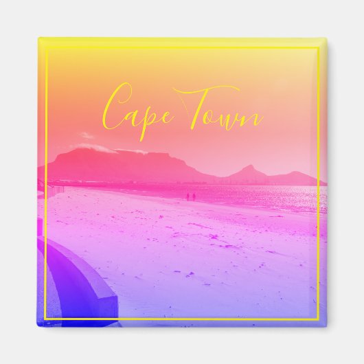 Kaapstad Tafelmoerasmug Magneet (Voorkant)