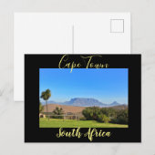 Kaapstad Uitzicht gras landschap Briefkaart (Voorkant / Achterkant)