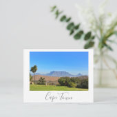Kaapstad Uitzicht gras landschap Briefkaart (Staand voorkant)