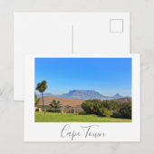 Kaapstad Uitzicht gras landschap Briefkaart (Voorkant / Achterkant)