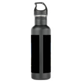 Kaapstad Uitzicht gras Zuid-Afrika Waterfles (Achterkant)