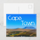 Kaapstad Uitzicht Landschap Natuur Briefkaart (Voorkant / Achterkant)
