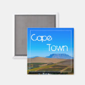 Kaapstad Uitzicht Landschap Natuur Magneet (Voorkant / Achterkant)