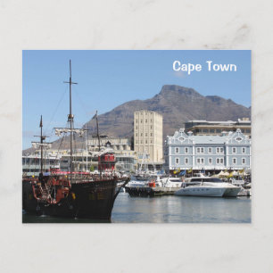 Kaapstad V&A Waterfront, Zuid-Afrika Briefkaart