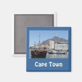 Kaapstad V&A Waterfront, Zuid-Afrika Magneet (Voorkant / Achterkant)