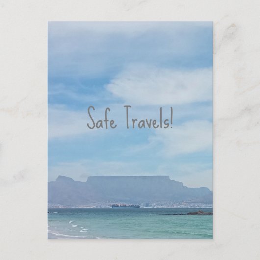 Kaapstad Veilige reizen Briefkaart (Voorkant)