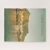 Kaapstad Vintage Tafelberg Haven Legpuzzel (Horizontaal)