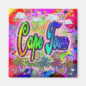 Kaapstad Vista Express magneet (Voorkant)