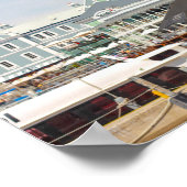 Kaapstad Waterfront Area Zuid-Afrika Poster (Hoek)