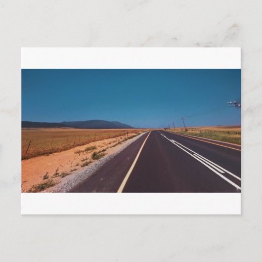 Kaapstad Weg Landschap Briefkaart (Voorkant)