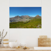 Kaapstad, Western Kaapstad, Zuid-Afrika 2 Poster (Keuken)