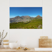 Kaapstad, Westkaap, Zuid-Afrika 2 Poster (Keuken)