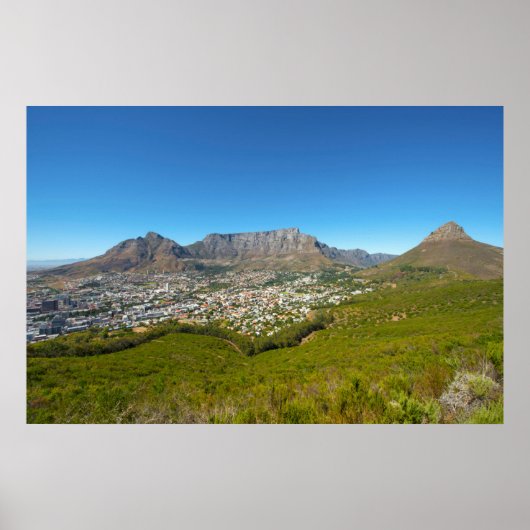 Kaapstad, Westkaap, Zuid-Afrika 2 Poster (Voorkant)