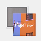 Kaapstad ZA South Africa Wall Window Magnet (Voorkant / Achterkant)