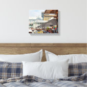 Kaapstad ZA Waterfront Stadsgezicht Leven Canvas Afdruk (Insitu (Slaapkamer))