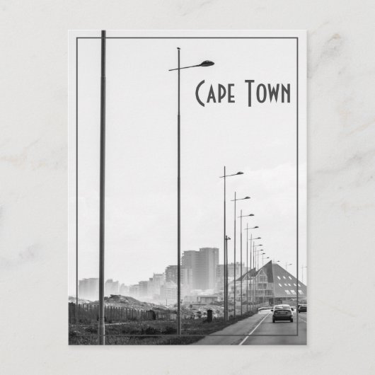 Kaapstad ZA Zuid-Afrika Blouberg Briefkaart (Voorkant)