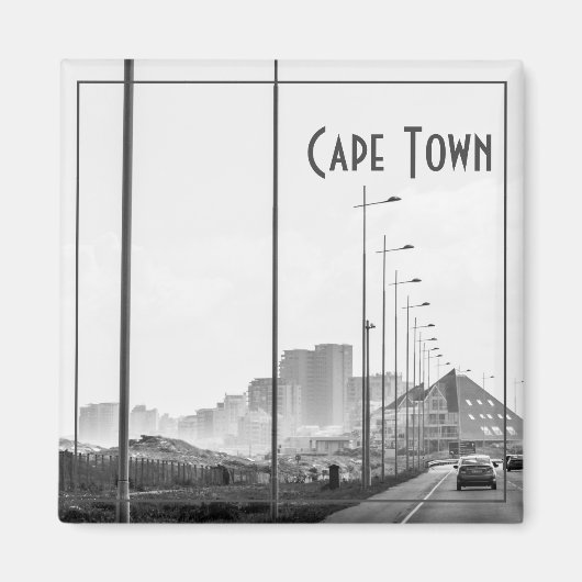 Kaapstad ZA Zuid-Afrika Blouberg Magneet (Voorkant)
