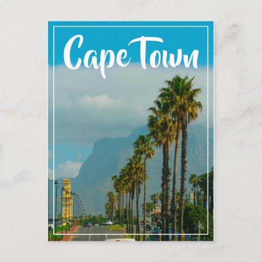 Kaapstad ZA Zuid-Afrika Briefkaart (Voorkant)