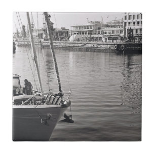 Kaapstad ZA Zuid-Afrika V&A Waterfront Tegeltje