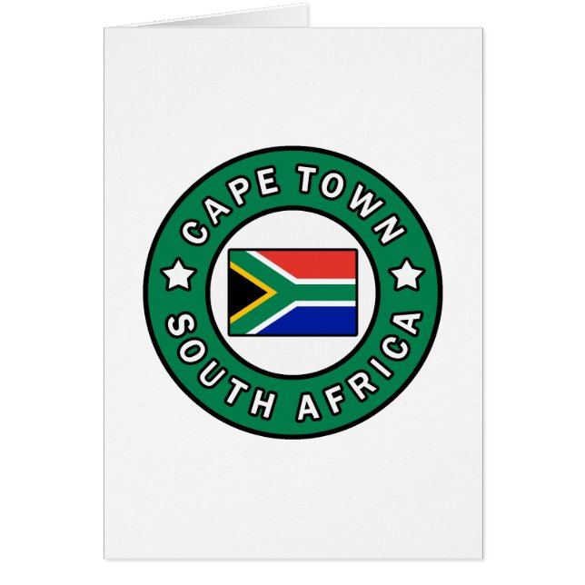 Kaapstad Zuid-Afrika (Voorkant)