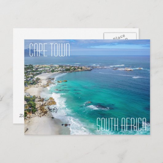 Kaapstad, Zuid-Afrika Briefkaart (Voorkant / Achterkant)