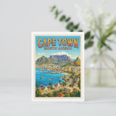 Kaapstad Zuid-Afrika Briefkaart (Staand voorkant)